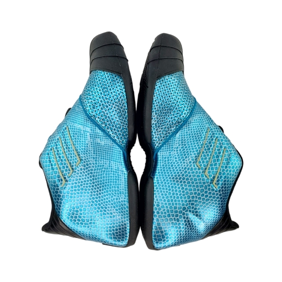 Rare 2013 Adidas TMAC 1 - Year Of The Snake Adidas T-Mac 1 Turquoise/Black-Gold - Picture 9 of 15